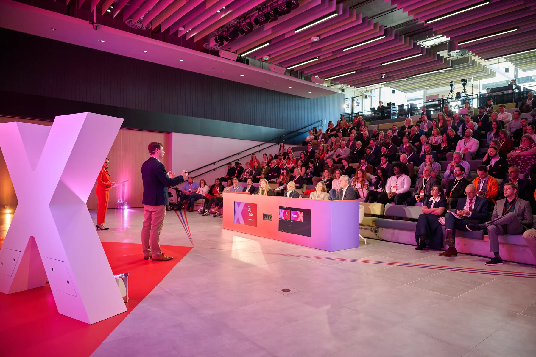 ParkinSense team at the Santander X Awards ceremony