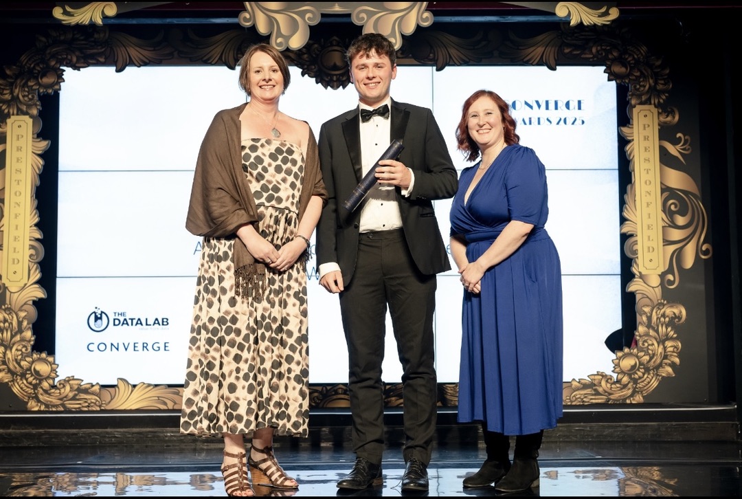 ParkinSense wins The Data Lab Advanced Award at Converge 2025